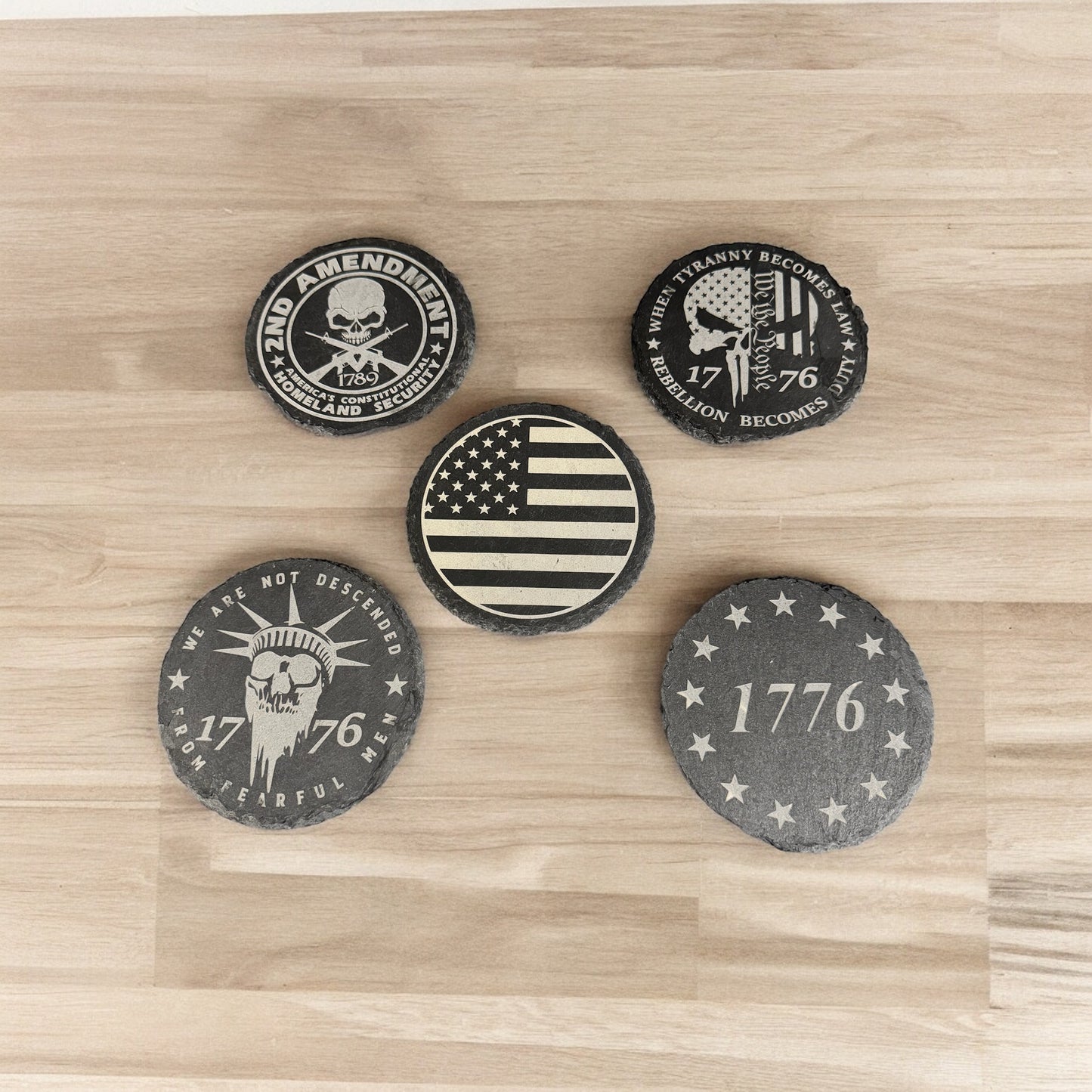 Patriotic Coaster Set