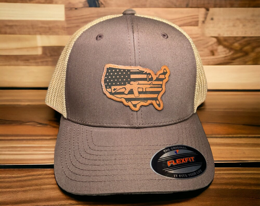 USA AR15 Patch Hat